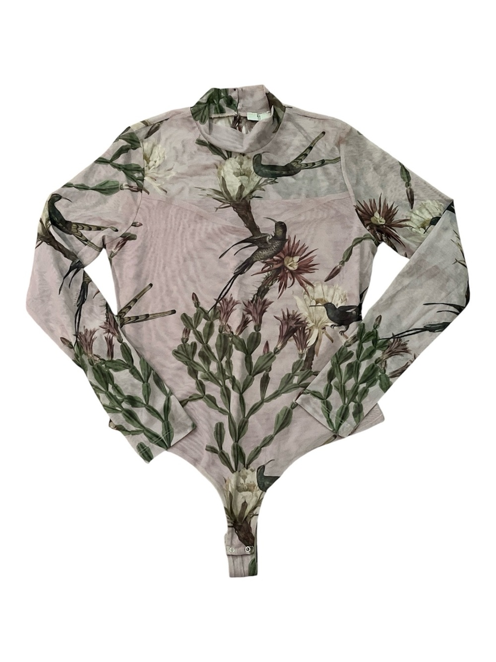 All Saints Nolina Elia Bodysuit In Blush size 6 - Picture 4 of 12